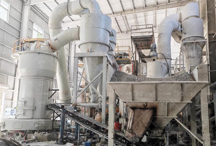 100,000 TPY Limestone Grinding Line in Russia