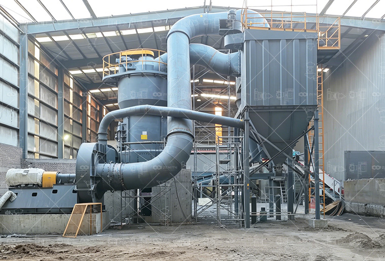 150,000 TPY Gangue Grinding Production Line in India