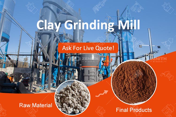 clay grinding mill