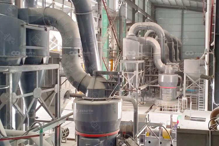 Process Characteristics of MTW European Grinding for Cement Production