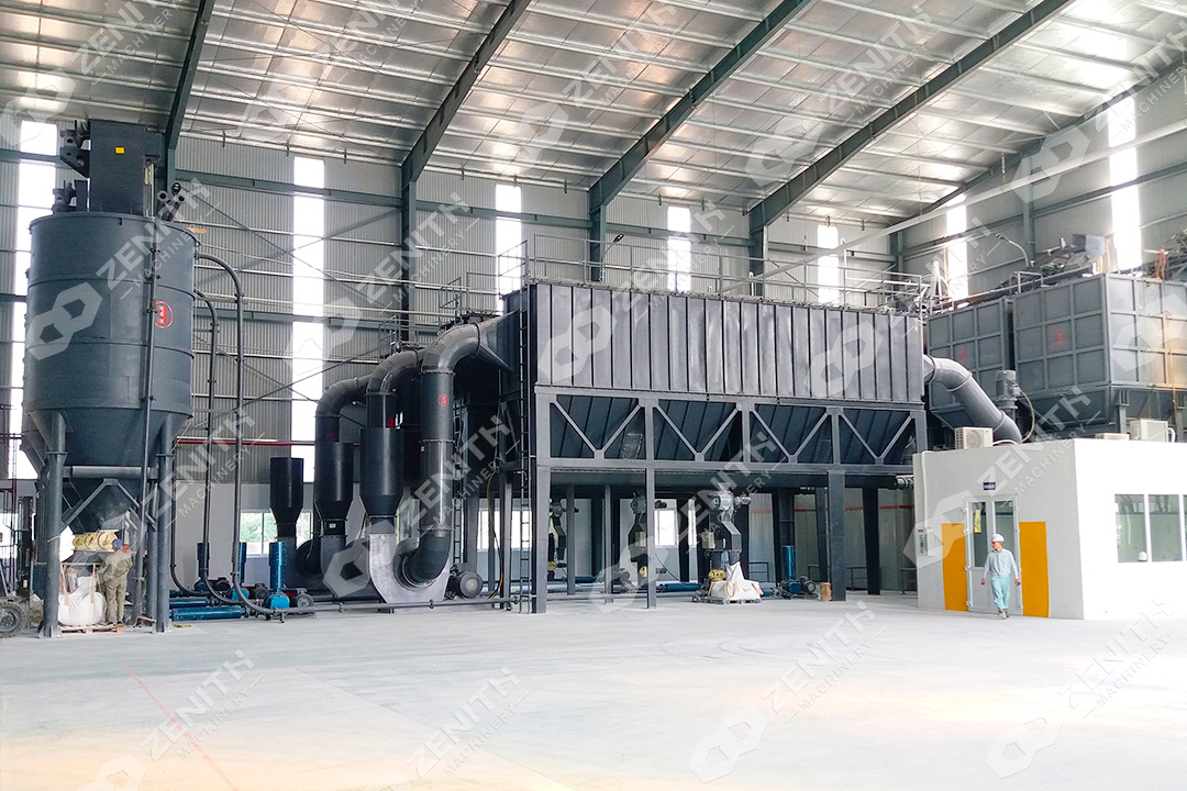 30,000 TPY GCC Grinding Production Line 