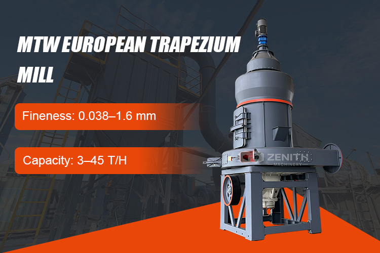 MTW European Trapezium Grinding Mill