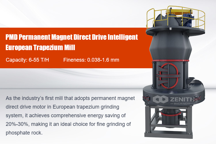 PMD PermanentMagnet DirectDrive European Trapezium Mill