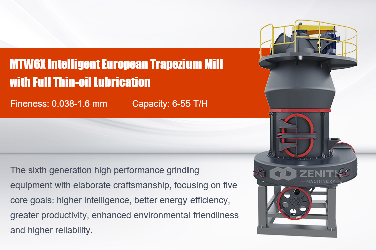 MTW6X European Trapezium Grinding Mill