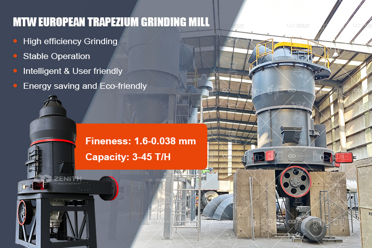 MTW European Trapezium Grinding Mill