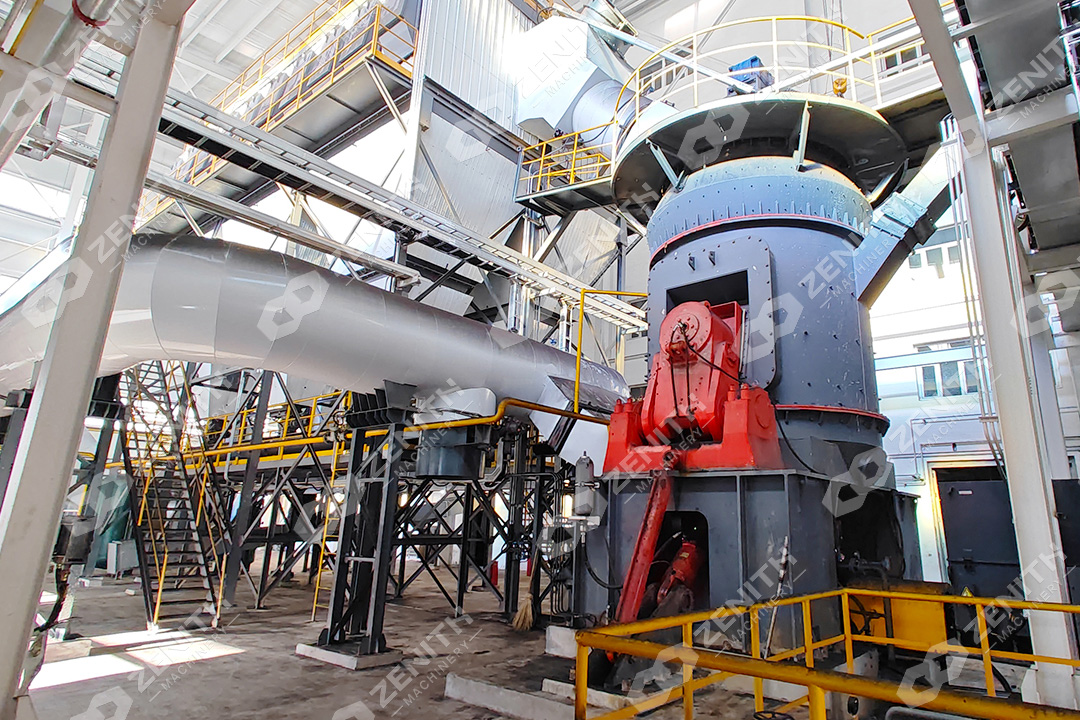 LM vertical roller mill clinker grinding system