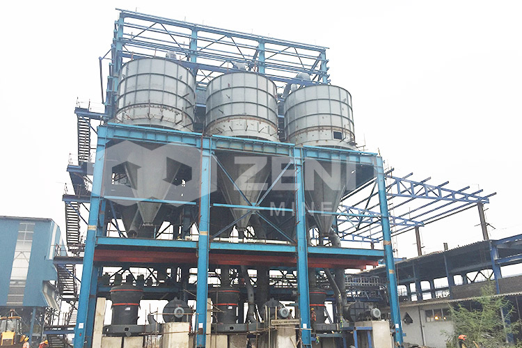 Limestone processing by MTW138 mill X3 sets, 35TPH desulfurization plant