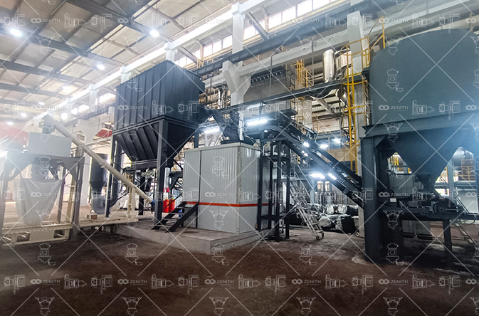 Iran XZM Carbon Black Grinding Production Line