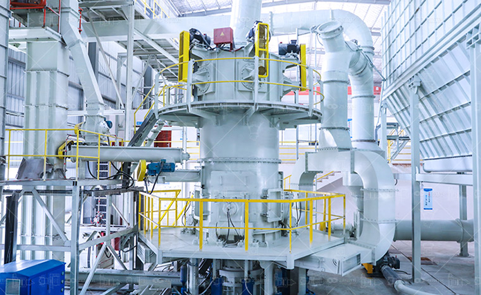 Dolomite powder processing by LUM Ultrafine Vertical Mill