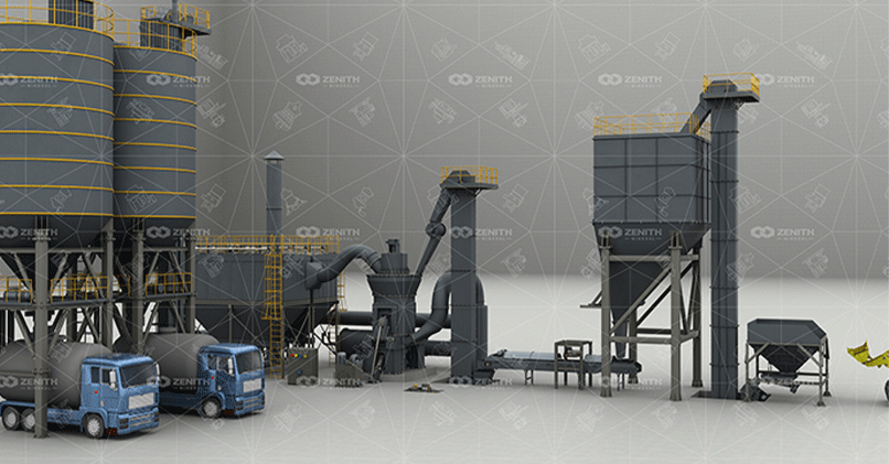 LM Vertical Roller Mill Process Flow