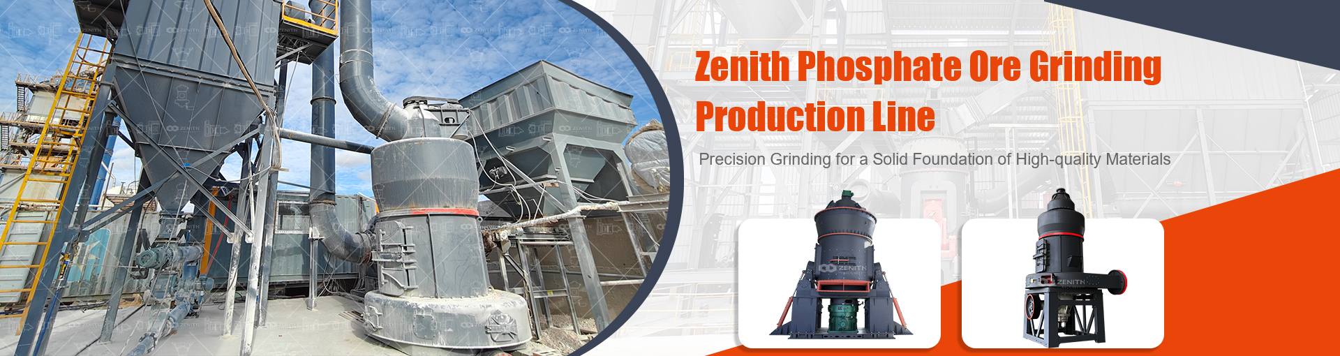 Zenith Phosphate Ore Grinding Production Line